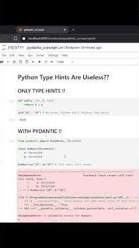 Python Type Hints Are Useless… Until You See This 🤯