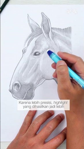Faber-Castell Eraser Pen makes tiny highlights more precise, bringing drawings to life 🎨
