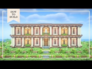 [How to Build] How to build a retro building with a trading post and warehouse