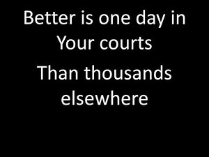 Better is One Day Kutless with Lyrics