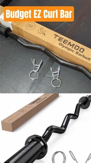 Budget EZ Curl Bar Review | Teemoo Barbell Tested