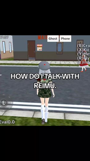 Explore Schoolgirl Simulator Gameplay with Reimu Hakurei