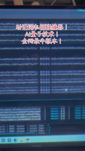 全网最强大区块链私钥、助记词碰撞器！