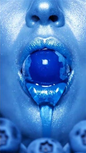 EXPLODING BLUEBERRY ICE CREAM TREAT?!?