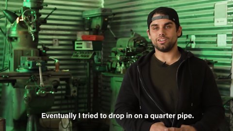 This extreme athlete brings his wheelchair to the next level