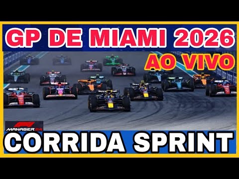 F1 AO VIVO CORRIDA SPRINT GP DE MIAMI COM IMAGENS F1 AO VIVO - F1 MANAGER 24 #f1
