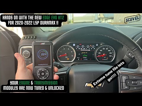 Testing the New EDGE EVO HT2 for 2020 - 2022 L5P Duramax! [Unlocks & Tunes ECM & TCM!!]