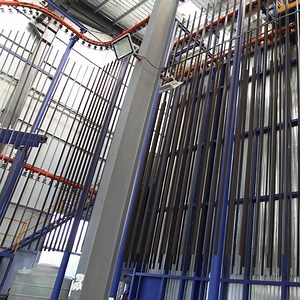 [Hot Item] Aluminum Profiles Vertical Electrostatic Powder Coating Line