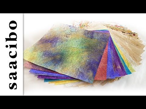 Diy Textured 12x12 Papers With Napkins, Clear Glue and Tissue Paper #junkjournaltutorial