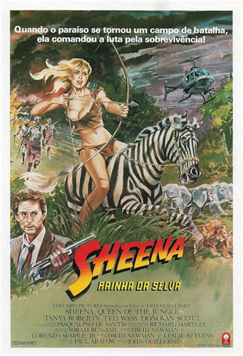 Sheena, a Rainha das Selvas (1984) ⭐ 4.9 | Aventura, Fantasia