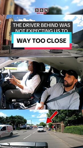 Too Close Encounter While Driving