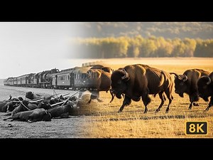 The Mighty American Bison 🦬 | 4K Wildlife Documentary of the Great Plains