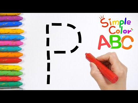 Learn by writing, reading, dotting, and finding the alphabet P among other letters