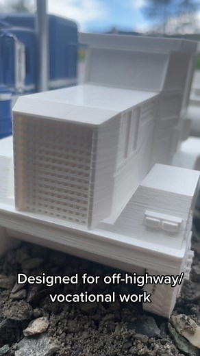 3D Printed Edison Truck Model for Off-Highway Work