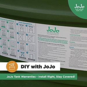 🔧 Your JoJo Tank warranty depends on correct installation. Don’t risk losing coverage!​ Watch our quick step-by-step video to:​ ✔️ Find and check your JoJo Warranty sticker​ ✔️ Follow proper installation instructions​ ✔️ Register your purchase to activate your warranty​ Make sure you get the long-lasting value you paid for.​ Learn more about your JoJo warranty here: https://ow.ly/uQxx50WAwaZ​ #JoJo #JoJoTanks #DIYwithJoJo #DIYSmart #JoJoWarranty 🧠🚰 | JoJo