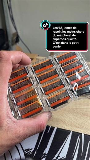 Ensemble de rasoir de rasage pour hommes, 1 poignée et 8-24 lames de rechange, technologie de lame à 5 couches, précision de coupe nano, acier inoxydable étanche