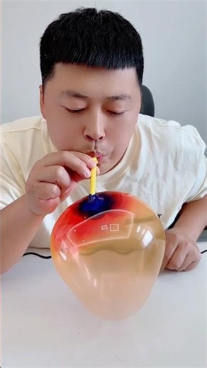 Rainbow Bubble DIY 🌈 So Satisfying to Make! 😍 #viral #art #funny #trending #diy #cartoon