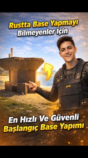 Rust’ta Base Yapmayı Bilmeyenler İçin En Hızlı Ve Güvenli Başlangıç Base! Yeni Başlayanlara Rehber