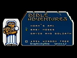 Bible Adventures (Wisdom Tree, 1991) - NES Gameplay