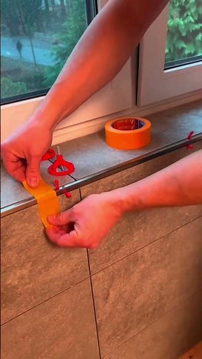 How to tile around the window 2024 #diy #homeimprovement #tile #window #tilelevelingsystem