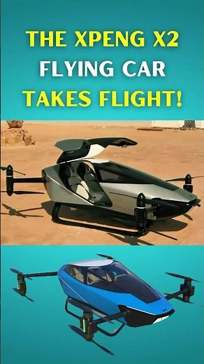The XPeng X2 Flying Car Takes Flight!