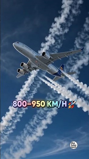 How Fast Does an Airplane Fly? ✈️😳
