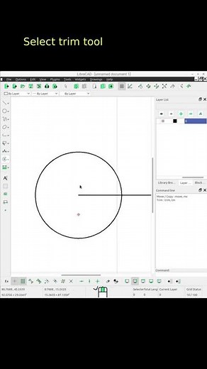 #Shorts How to Use Trim To Cut Lines