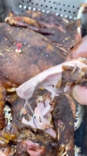 25 reactions · 6 comments | DOUBLE COOKED TURKEY! Braised then roasted!! I put the turkey in the pan with wholes then set it inside the other pan, made a little marinate seasoned, foiled it over then cooked it over direct heat. Then removed the turkey and put it back over the heat to roast and crisp up!! Just another way to cook a turkey!! #sandq #teachyoutosandq #grillspace #turkey #howtocookturkey | Archie L. Smith Jr. | Facebook