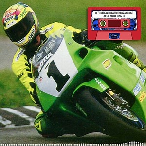Scott Russell's five Daytona 200 wins are the stuff of legends, but he also won a WorldSBK Championship, the Suzuka 8 Hours, and podiumed twice in the 500cc World GP Championship. On this holiday weekend episode of Off Track With Carruthers And Bice, the boys spent some quality time with the Screaming Chief. Be sure to listen to this one. http://bit.ly/MotoAmericaOffTrack | MotoAmerica