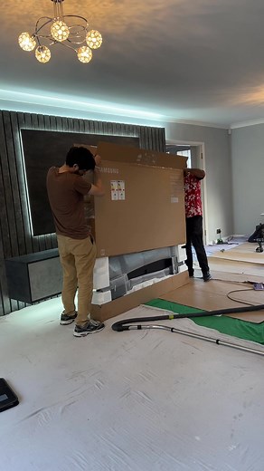 How to Assemble a Large Flat-Screen Television