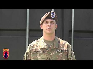 U.S. Army Staff Sgt. Warren Palmer SFAB - 35F