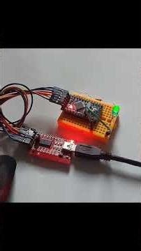 Arduino Mini Pro with FDTI USB blinking LED