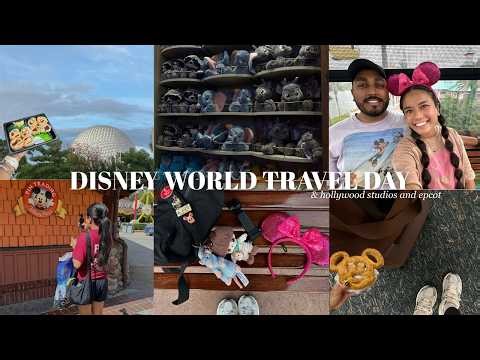 DISNEY WORLD TRAVEL VLOG: epcot food & wine festival, disney springs, hollywood studios