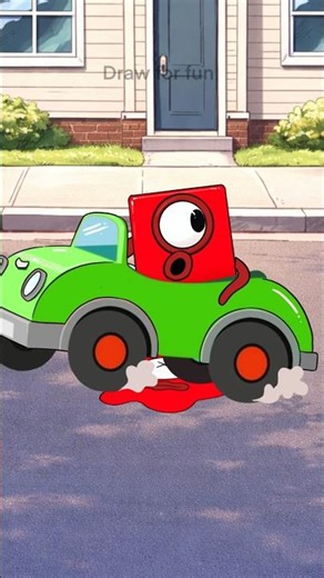 Sprunki Oc Numberblocks Car Prank #sprunki #numberblocks #prank
