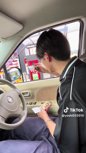 モバイルオーダーでドライブスルー体験🍟