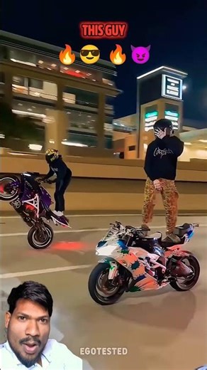 King of Bike Riding 👑🔥 Normal Skill vs Pro Stunt Rider | Crazy Night Ride