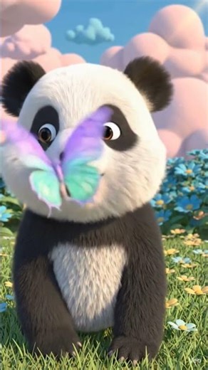 Baby Panda Fun Time 🐼✨ | 3D Pastel Kids Cartoon | Sweet & Happy Animation