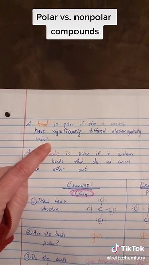Determining Polar and Nonpolar Molecules in Chemistry