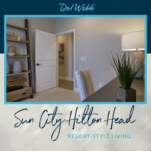 Discover resort-style living in a 55 gated community at Sun City Hilton Head. Featuring golf courses, fitness centers, pools, and a theatre, all near historic Savannah and Hilton Head’s beaches. Call or text 843-203-0360 to join our VIP Interest List. | Del Webb