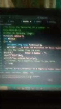 Find Factorial in C | C program
