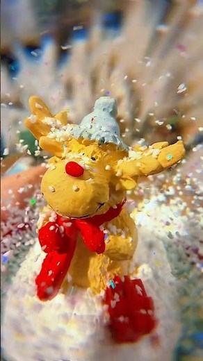 Олень, Елка, Santa, Снег - своими руками укрась комнату #shorts #олень #своимируками #шортс #видео