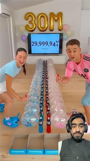 30 Million Celebration Bottle Challenge! Who Wins? 🤯