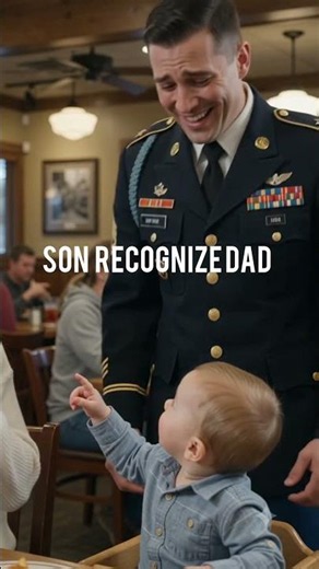 Baby First Time Meeting Dad #cutebaby #baby #emotional