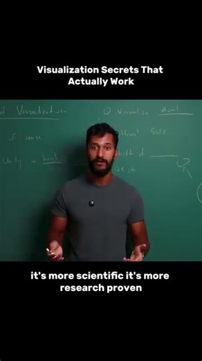 Most people fail at visualization for one simple reason: they’re visualizing correctly half the time. There isn’t one right way to visualize. The real method is a combination: • Visualizing the end result • Visualizing yourself performing the actions • Visualizing the identity that naturally produces the outcome The problem isn’t technique.The problem is attention leakage. Over 50% of your mental energy is focused on: • Current circumstances • What’s not working • What went wrong • What you don’