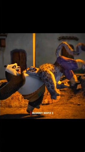 Po Defeated Tylong 💥 | Kung Fu Panda || Movie 1 || #anime #animeedit #trending #kungfupanda #sonic