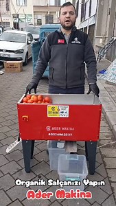 Yeni Model Ev Tipi ASM 400 Salça Yapma Makinesi. #toprak #organik #sera #tarım #çiftçi | ADER Makina