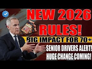 Driving in Canada 2026 | Strict New Rules for Seniors | Government Issues Important Notice