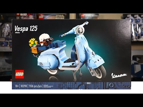 LEGO Creator 10298 VESPA 125 Review! (2022)