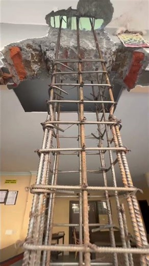 Hidden Strength Retrofitting Rebar! Game-Changer Before Casting #shorts