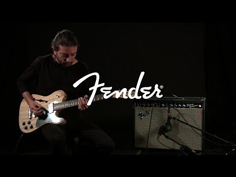 Fender Jim Adkins JA-90 Thinline Telecaster, Natural | Gear4music demo